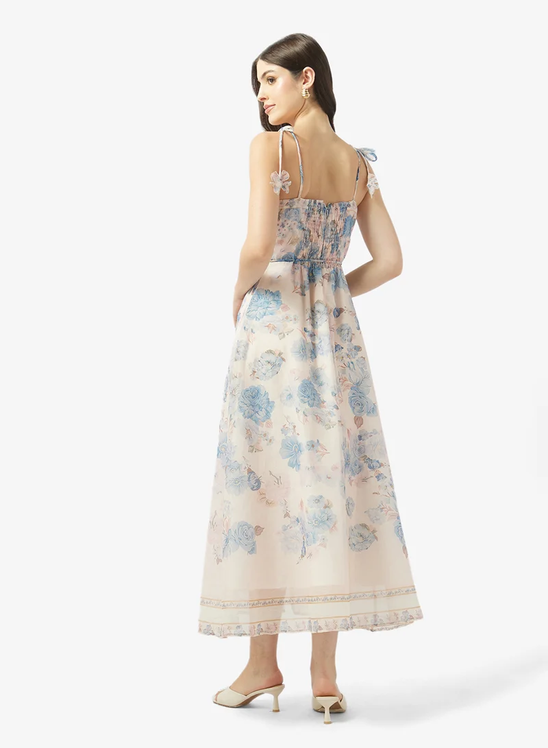 ايلا فستان صيفي بطبعة زهور